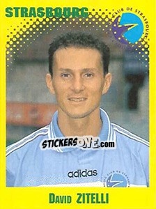 Sticker David Zitelli - FOOT 1997-1998 n. 317 - Panini
