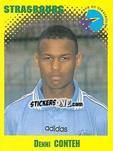 Sticker Denni Conteh - FOOT 1997-1998 n. 318 - Panini