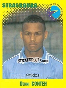 Cromo Denni Conteh - FOOT 1997-1998 - Panini