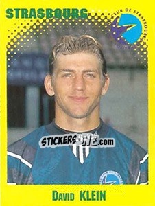 Sticker David Klein - FOOT 1997-1998 n. 320 - Panini