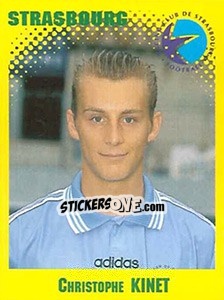 Sticker Christophe Kinet - FOOT 1997-1998 - Panini