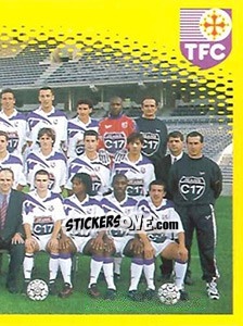 Sticker Équipe - FOOT 1997-1998 - Panini