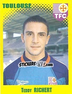 Sticker Teddy Richert - FOOT 1997-1998 n. 327 - Panini