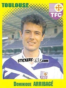 Sticker Dominique Arribage - FOOT 1997-1998 n. 329 - Panini