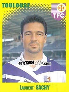 Sticker Laurent Sachy - FOOT 1997-1998 n. 334 - Panini