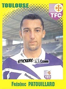 Sticker Frederic Patouillard - FOOT 1997-1998 n. 337 - Panini