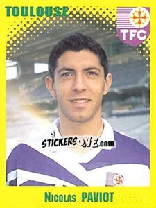 Sticker Nicolas Paviot - FOOT 1997-1998 n. 338 - Panini