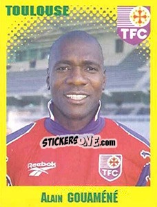 Sticker Alain Gouamene - FOOT 1997-1998 n. 342 - Panini