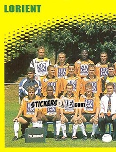 Sticker Équipe - FOOT 1997-1998 n. 365 - Panini