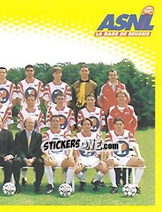 Figurina Équipe - FOOT 1997-1998 - Panini