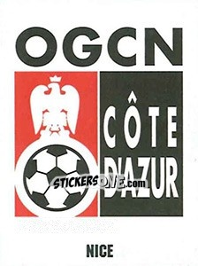 Sticker Écusson - FOOT 1997-1998 - Panini