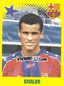 Cromo Rivaldo - FOOT 1997-1998 - Panini