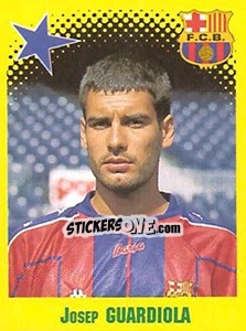 Figurina Josep Guardiola - FOOT 1997-1998 - Panini