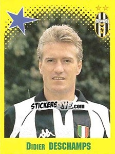 Cromo Didier Deschamps - FOOT 1997-1998 - Panini