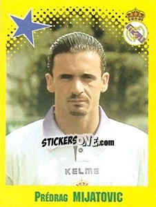 Sticker Predrag Mijatovic - FOOT 1997-1998 n. 455 - Panini