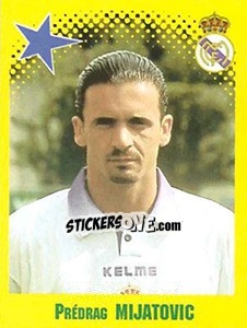 Sticker Predrag Mijatovic - FOOT 1997-1998 - Panini