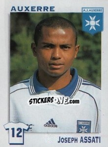 Cromo Joseph Assati - FOOT 1999-2000 n. 6 - Panini