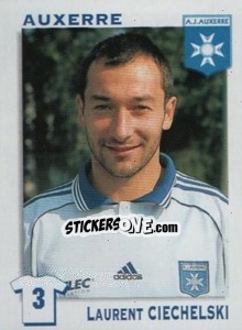 Figurina Laurent Ciechelski - FOOT 1999-2000 n. 7 - Panini