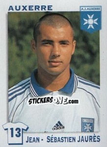 Sticker Jean-Sebastien Jaurès - FOOT 1999-2000 - Panini