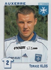 Sticker Tomasz Klos - FOOT 1999-2000 - Panini