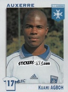 Cromo Kuami Agboh - FOOT 1999-2000 n. 12 - Panini