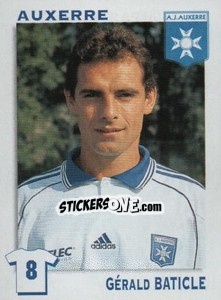 Sticker Gerald Baticle - FOOT 1999-2000 n. 13 - Panini