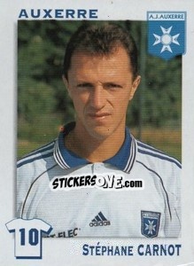 Cromo Stephane Carnot - FOOT 1999-2000 n. 14 - Panini