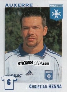 Sticker Christian Henna - FOOT 1999-2000 n. 15 - Panini