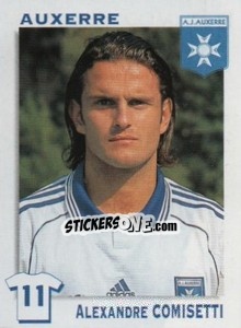 Sticker Alexandre Comisetti - FOOT 1999-2000 - Panini