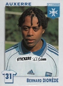 Sticker Bernard Diomede - FOOT 1999-2000 n. 19 - Panini