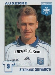 Sticker Stephane Guivarc'h - FOOT 1999-2000 n. 20 - Panini