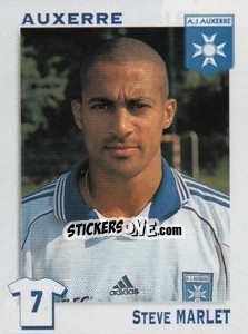 Cromo Steve Marlet - FOOT 1999-2000 n. 21 - Panini
