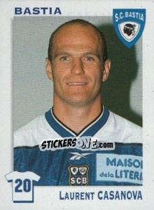 Sticker Laurent Casanova - FOOT 1999-2000 n. 28 - Panini
