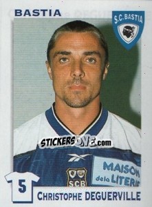 Cromo Christophe Deguerville - FOOT 1999-2000 - Panini