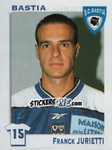 Sticker Franck Jurietti - FOOT 1999-2000 - Panini