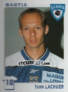 Sticker Yann Lachuer - FOOT 1999-2000 n. 34 - Panini