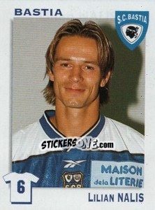 Sticker Lilian Nalis - FOOT 1999-2000 n. 35 - Panini