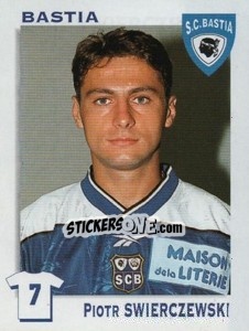 Sticker Piotr Swierczewski - FOOT 1999-2000 - Panini