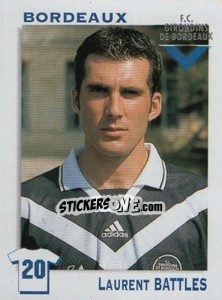 Sticker Laurent Batlles - FOOT 1999-2000 n. 49 - Panini