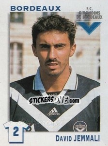 Sticker David Jemmali - FOOT 1999-2000 n. 51 - Panini