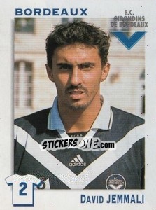 Sticker David Jemmali - FOOT 1999-2000 - Panini