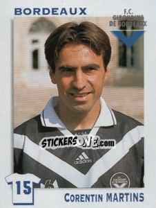 Cromo Corentin Martins - FOOT 1999-2000 - Panini