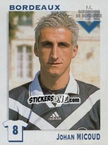 Sticker Johan Micoud - FOOT 1999-2000 - Panini