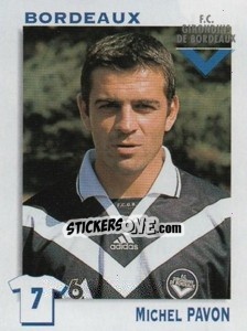 Sticker Michel Pavon - FOOT 1999-2000 n. 57 - Panini