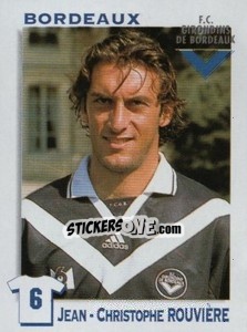 Sticker Jean-Christophe Rouviere - FOOT 1999-2000 n. 58 - Panini