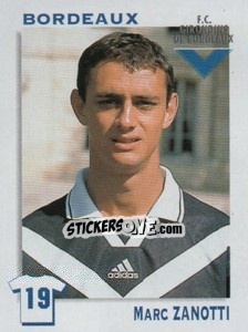 Figurina Marc Zanotti - FOOT 1999-2000 - Panini