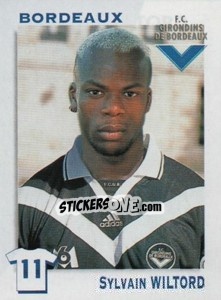 Figurina Sylvain Wiltord - FOOT 1999-2000 - Panini