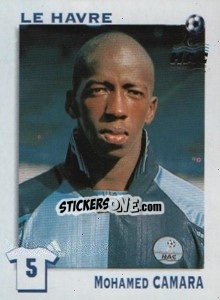 Figurina Mohamed Camara (Souleymane Diawara) - FOOT 1999-2000 n. 72 - Panini