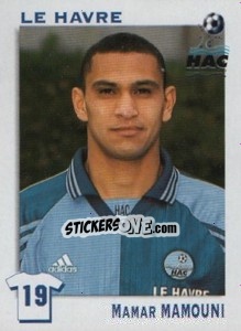 Figurina Mamar Mamouni - FOOT 1999-2000 n. 73 - Panini