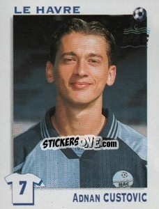 Sticker Adnan Custovic - FOOT 1999-2000 - Panini